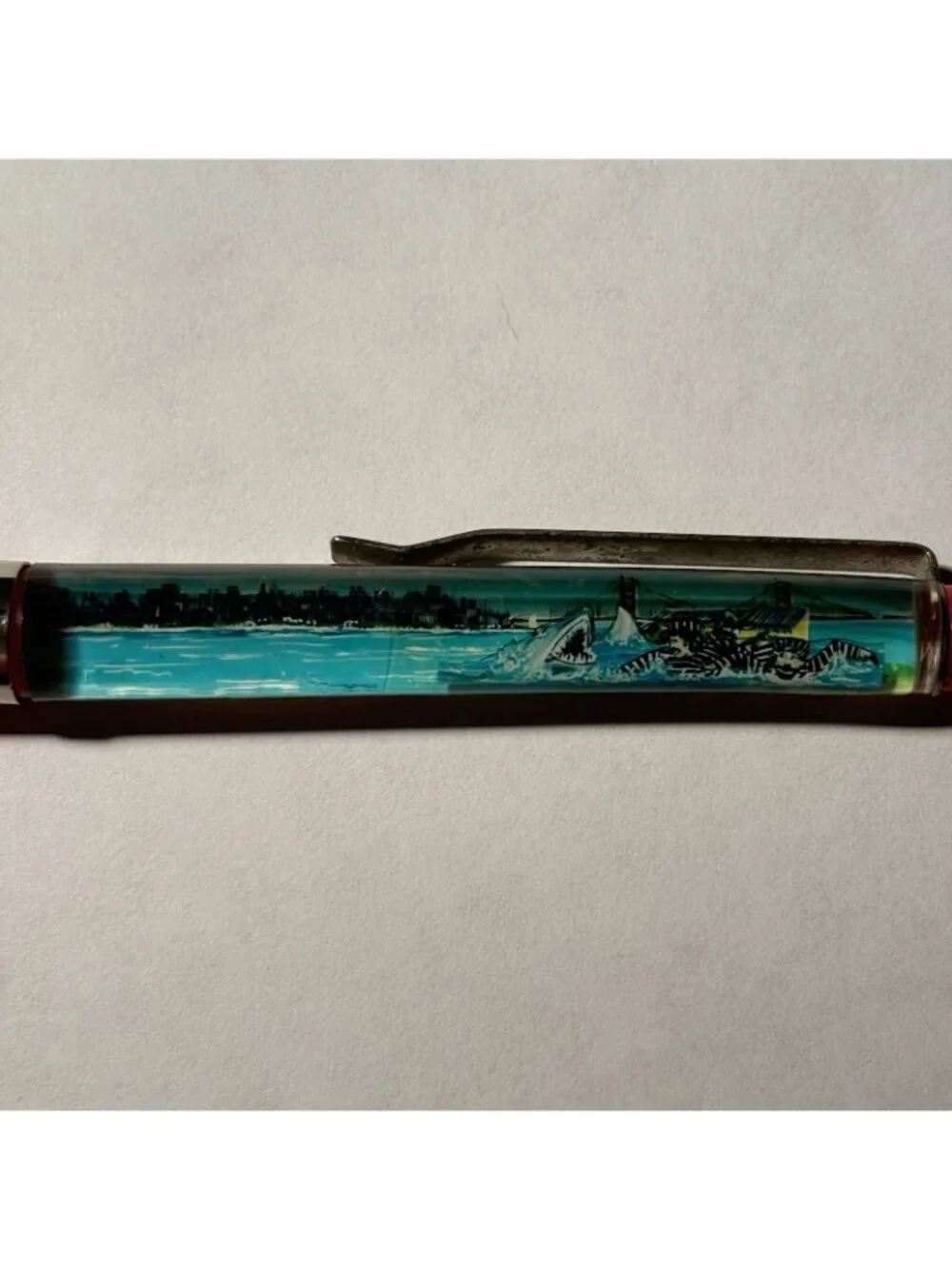 Alcatraz Federal Penitentiary Swim Team Floaty Pen Sharks Eat Escaped Prisoners